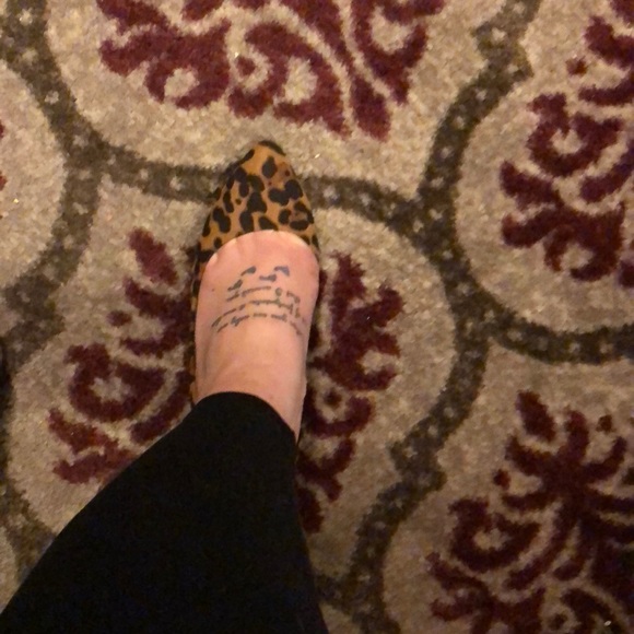 Candie’s Brand Leopard Print Heels - Picture 5 of 6